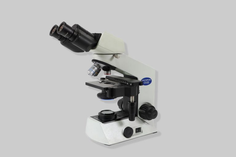 Binokularni svjetlosni mikroskop s vlastitim izvorom svjetlosti, marka: Olympus CX22LED / binocular light microscope with its own light source, brand: Olympus CX22LED
